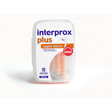INTERPROX PLUS SUPER MICRO 10 CEPILLOS INTERDENTALES