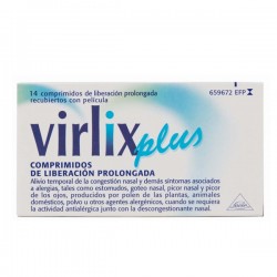 VIRLIX PLUS 5/120 MG 14 COMPRIMIDOS LIBERACION PROLONGADA