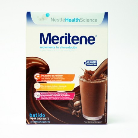 MERITENE CHOCOLATE 15 SOBRES