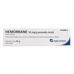 HEMORRANE 10 MG/G POMADA RECTAL 30 G