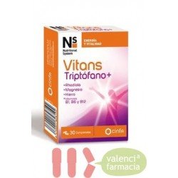 NS VITANS TRIPTOFANO+ 30 COMPRIMIDOS