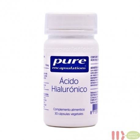 PURE ACIDO HIALURONICO ENCAPSULATIONS 30 CAPSULAS