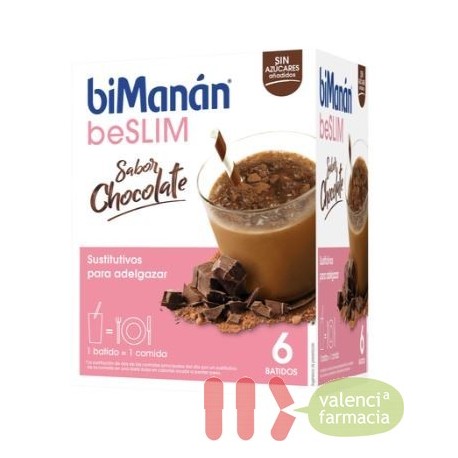 BIMANAN BATIDO CHOCOLATE SOBRES 5+1 SOBRES